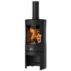 Image de Godin - PoÃªle Ã  bois 8kw noir 388154ANTH