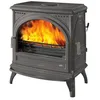 Image de PoÃªle Ã  bois Godin Petit Carvin 2 anthracite 9 kW