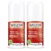 Image de Weleda Grenade DÃ©odorant Roll-On 24h Lot De 2 X 50ml