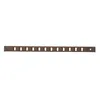 Image de Grille glissiÃ¨re H22 LG375 brun - RENSON - 485203