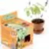 Image de Pot avec coupelle Plante qui danse Radis et Capucine 8 cm