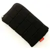 Image de Etui Pochette Horizontal en Tissu Matellassé - Couleur Noir pour le Nokia 5210