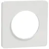 Image de Schneider plaque schneider electric odace touch - 1 poste - blanc - liseré blanc