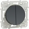 Image de Double va et vient - Anthracite - ODACE SCHNEIDER