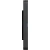 Image de Plaque de finition 1 poste Schneider Electric Odace Touch S540802L coloris bronze avec liserÃ© anthracite l.85 x P.10 x H.85 mm