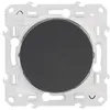 Image de Schneider SCHNEIDER ELECTRIC Interrupteur poussoir Odace anthracite