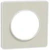 Image de Plaque de finition 1 poste Schneider Electric Odace Kvadrat S520802KW coloris blanc l.85 x P.10 x H.85 mm