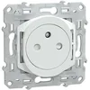 Image de Schneider Prise 2P+T affleurante Ovalis Schneider Blanc