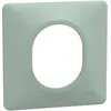Image de Schneider Plaque de finition 1 poste Schneider Electric Ovalis S320702A coloris sauge l.87 x P.10 x H.87 mm