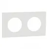 Image de Plaque de finition 2 postes blanc craie - Odace II SCHNEIDER