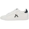 Image de Chaussures Basses Cuir Ou Simili Le Coq Sportif Courtset_2 Blanc - 40
