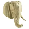 Image de Objet en papier mâché tête éléphant 31 x 16,5 x 36 cm