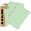Image de 3 feuilles Décopatch - Géométriques jade 734