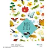 Image de Autocollants Book Stick A6 - Botanique - 674 pcs