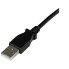 Image de StarTech.com Câble USB 2.0 A vers B coudé à angle droit de 3 m - Cordon USB pour imprimante - M/M - Noir - câble USB - 3 m