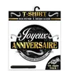 Image de T-SHIRT À DÉDICACER ANNIVERSAIRE HOMME XL