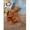 Image de Coffret cadeau 3 pièces : doudou lange personnalisable + hochet + livre imagier vert TU