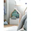 Image de Chevet enfant fond réversible bleu ou rose LIGNE TIPILI blanc TU