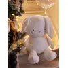Image de Peluche géante lapin 63 cm blanc TU