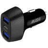 Image de AKASHI Turbo Cac 37W Usb Type-C + 2X Usb-A Carbone Noir