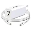 Image de AKASHI Pack Chargeur Secteur Eco 83W + Cable Type-C 100W
