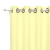 Image de Soleil D'ocre Rideau Uni À Oeillets Infroissable 135x180 Cm Alix Vert Citron, Par Soleil D'ocre