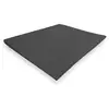 Image de Drap Plat En Coton 240x300 Cm Percale Anthracite, Par Soleil D'ocre