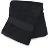 Image de Drap De Bain En Coton 500 Gr/M2 70x130 Cm Lagune Noir, Par Soleil D'ocre