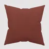 Image de Soleil D'ocre Coussin Décoratif 45x45 Cm Eclipse Brique, Par Soleil D'ocre
