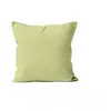 Image de Housse de coussin 40X40 cm ALIX vert citron, par Soleil d'ocre
