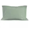 Image de Taie d'oreiller en coton 57 fils 50x70 cm UNI vert d'eau, par Soleil d'ocre