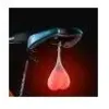 Image de Feu ArriÃ¨re VÃ©lo LumiÃ¨re Bike Balls En Forme De Coeur Rouge Avertissement Bicyclette Silicone Suspension Nuit Led