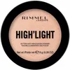 Image de High'light Buttery-Soft Highlighting Powder #002-Candleit - Rimmel London - Fard Ã PaupiÃ©res