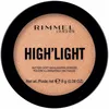 Image de High'light Buttery-Soft Highlighting Powder #003-Afterglow - Rimmel London - Fard Ã PaupiÃ©res