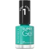 Image de Rimmel London - Vernis Ã Ongles Super Gel #98-Jamais Bleu Avec Toi Rimmel London Crayon Blanc Pour Ongles 12 Ml