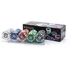 Image de France cartes - jeu de carte - coffret cristal 100 jetons américains