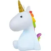 Image de Xx Small 36-2e-011w Lampe Veilleuse Led Enfant Licorne Plastique Blanc Et Multicolore Mode Normal Ou Minuterie H17,5 X 8,5 X 12 Cm