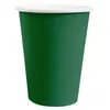 Image de 10 GOBELETS CARTON BIO 25CL VERT FONÇÉ