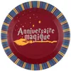 Image de 10 ASSIETTES CARTON ROND APPRENTI SORCIER 22.5CM