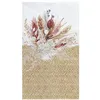 Image de 20 Serviettes de table en papier au style nature Champêtre floral 40 x 33cm REF/7926