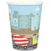 Image de 10 GOBELETS CARTON TRAVAUX CHANTIER 27CL