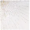 Image de 10 SERVIETTES PAPIER BULLES 33CM BLANC
