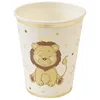 Image de 6 GOBELETS CARTON LION COURONNÉ 27CL