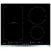 Image de Sauter Sauter SPI4664X - Table de cuisson à induction - 4 plaques de cuisson - Niche - largeur : 56 cm - profondeur : 49 cm - avec garnitures en acier inoxydable - noir