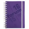 Image de Agenda journalier scolaire forum linicolor violet
