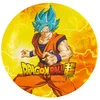 Image de 8 ASSIETTES CARTON DRAGON BALL SUPER 23CM ORANGE