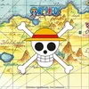 Image de 20 SERVIETTES PAPIER ONE PIECE CARTE TRÃSOR 33CM JAUNE