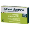 Image de Vermifuge Pour Chat - Biocanina - Milbetel - 2 Comprimés - +2kg - Cestodes Et Nématodes