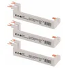 Image de Lot De 3 Barres De Pontage Verticale 16mmÂ², 1p+n, Pour Interrupteur DiffÃ©rentiel Eaton