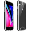 Image de Coque pour iPhone SE 2022 2020 et 8 7 6S 6 Cristal Bi-matière Avizar Transparent